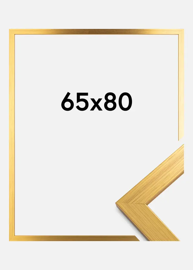 Raam Gold Wood 65x80 cm