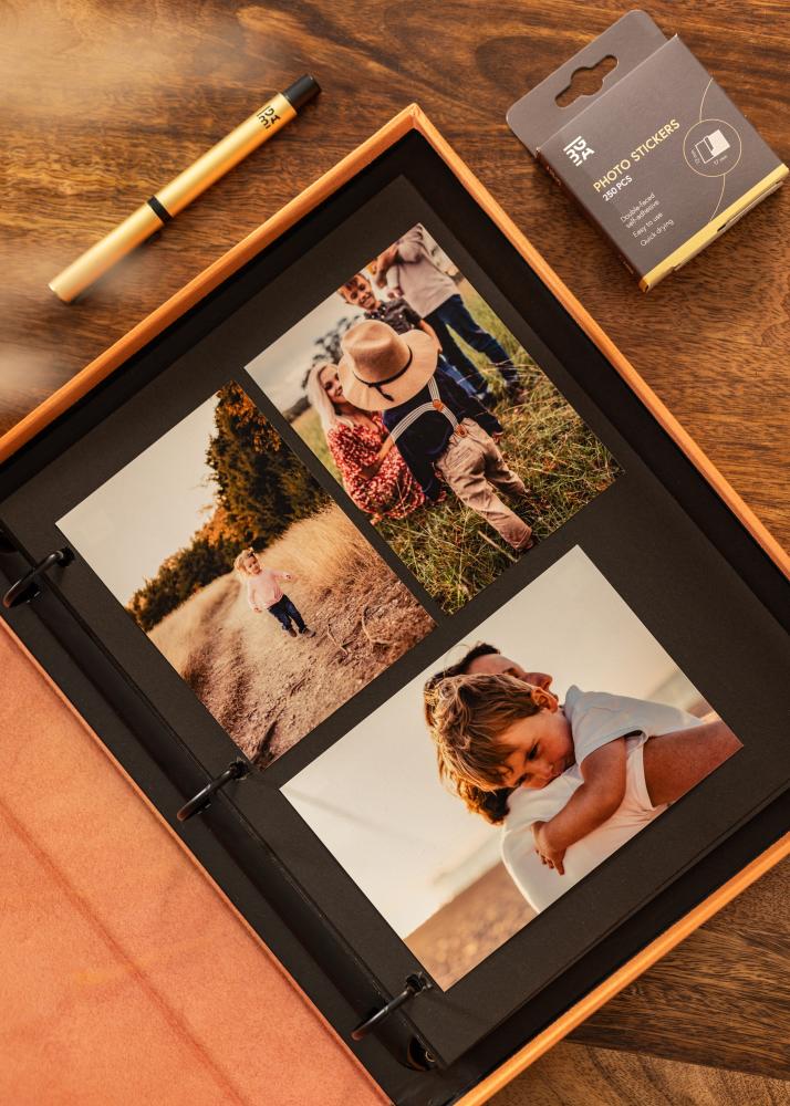 KAILA MO'OLELO - Coffee Table Photo Album (60 mustad lehekuljed / 30 lehte)