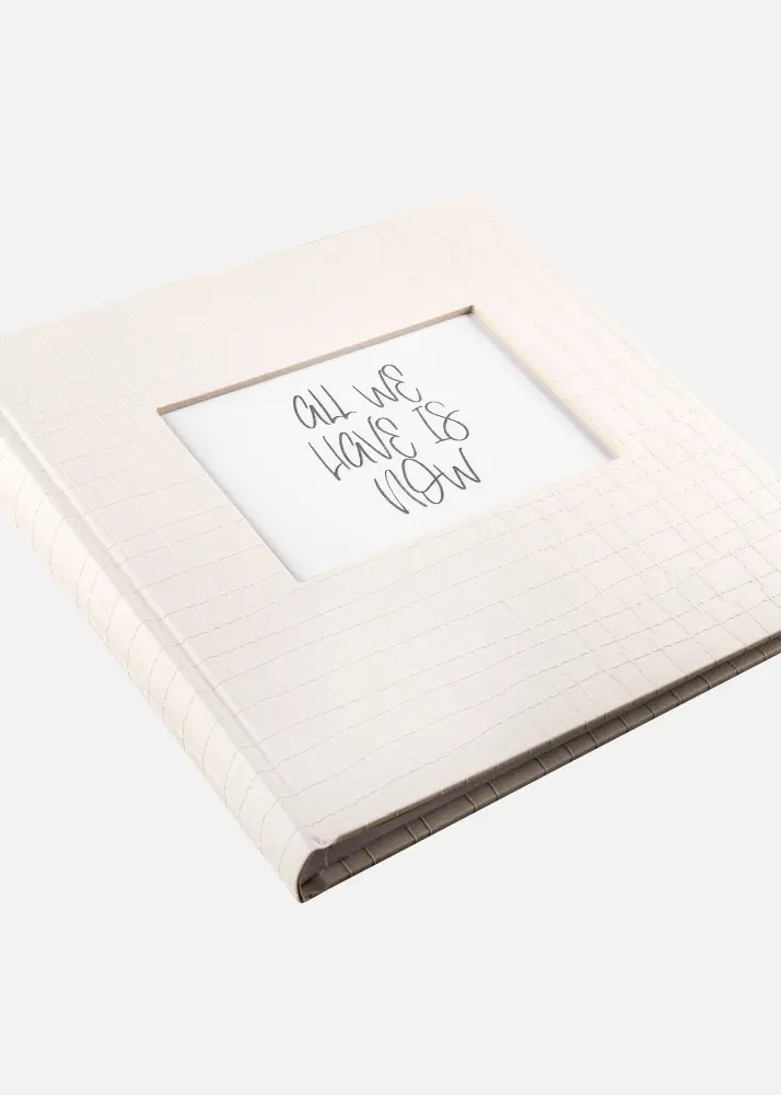 Allround Album, valge, 22,5x24 cm (40 valget lehekülge / 20 lehte)