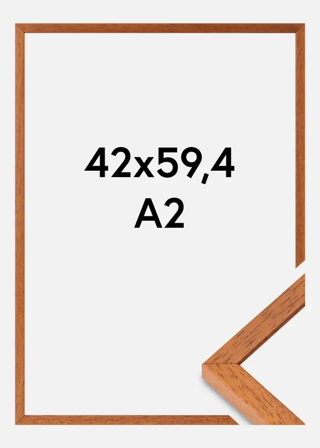 Raam Ares Akruulklaas kirss 42x59,4 cm (A2)