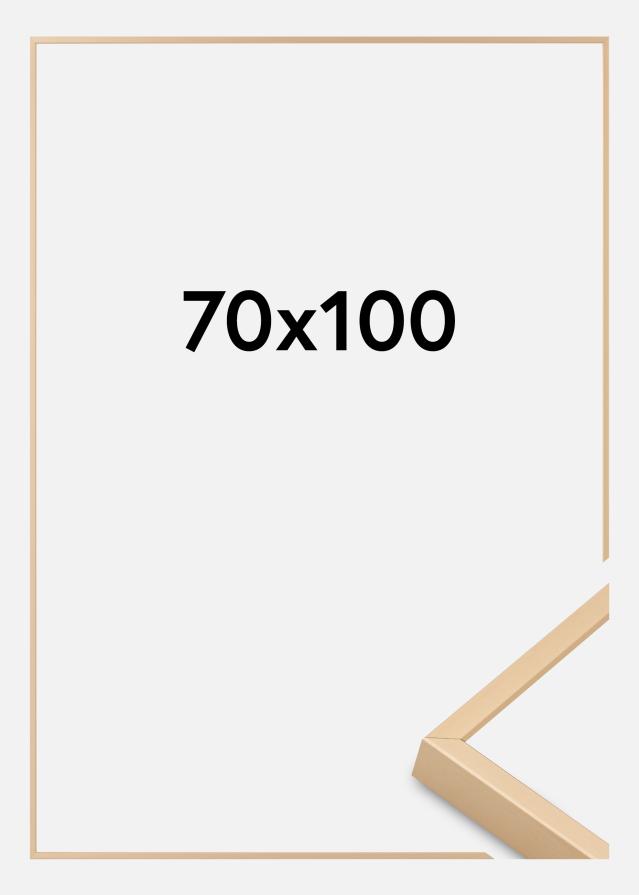 Alumiiniumraam akrüülklaas messing 70x100 cm