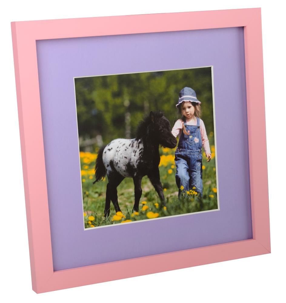 Erimõõtude järgi valmistatud, lilla paspartuu, valge äär