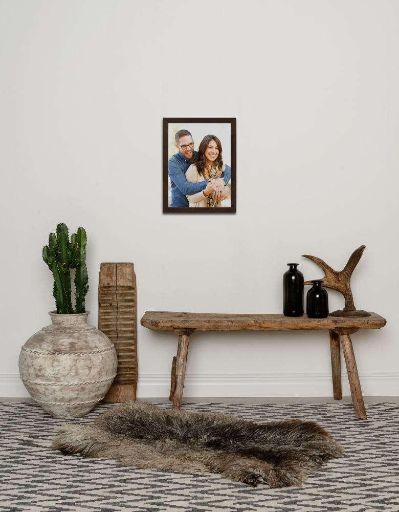 Raam Trendline Akruulklaas pruun 100x100 cm