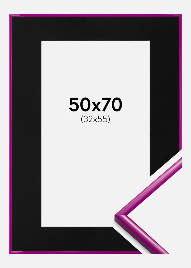 Raam New Lifestyle Fuchsia 50x70 cm - paspartuu muster 33x56 cm