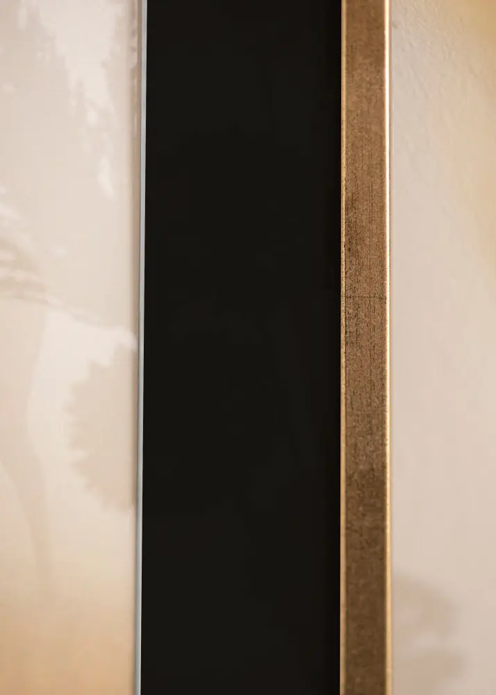 Raam Galant kuldne 50x70 cm - paspartuu muster 42x59,4 cm (A2)