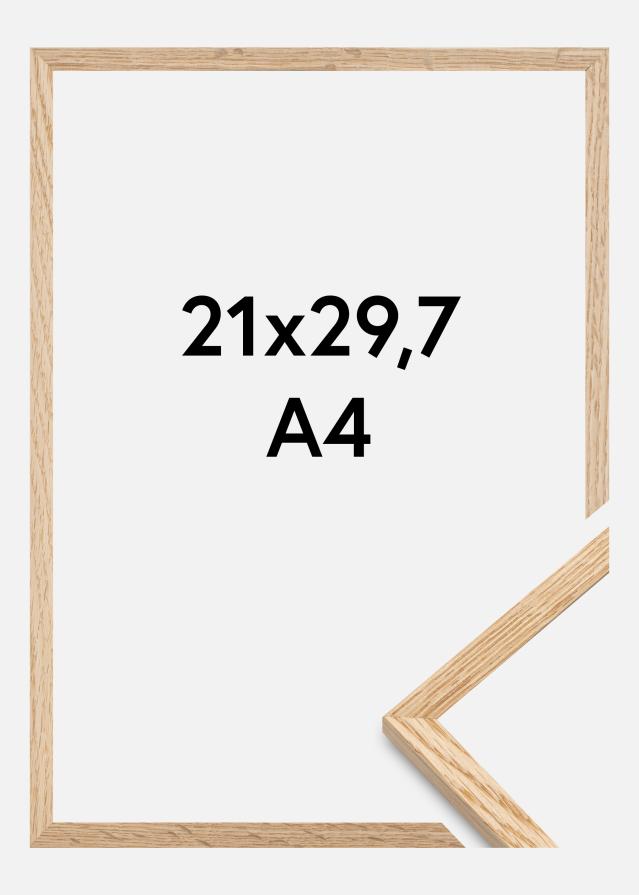 Raam ohuke tamm Akruulklaas 21x29,7 cm (A4)