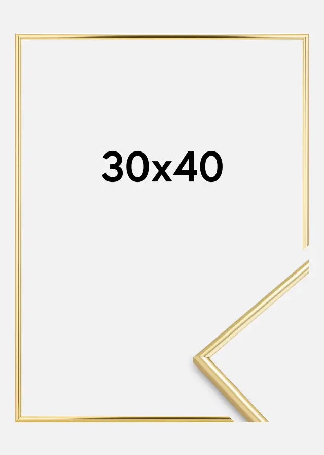 Raam Can-Can kuldne 30x40 cm