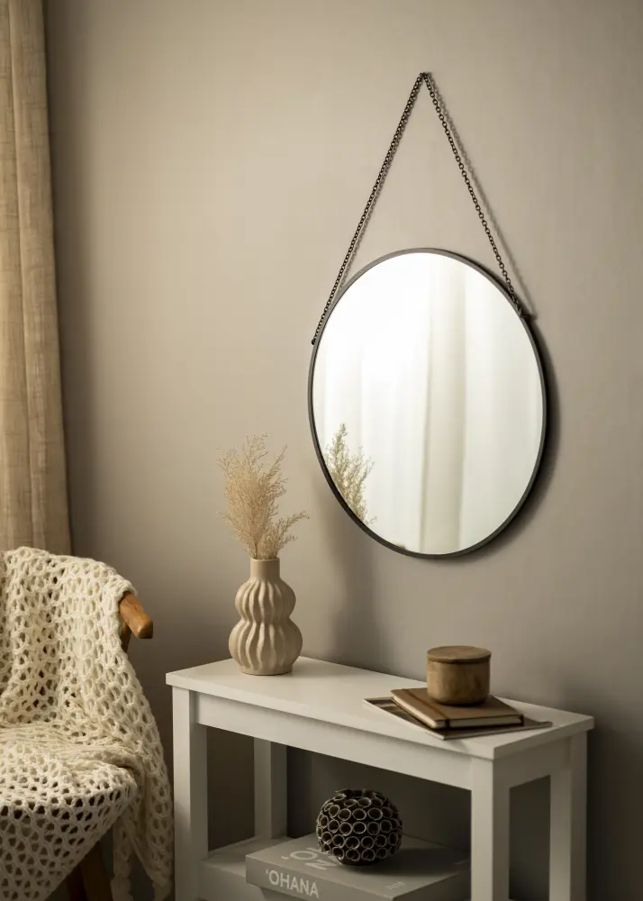 Ummargune peegel Modern muster 50 cm Ø