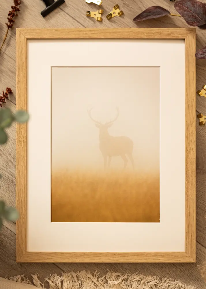 Raam Hermes Akruulklaas Natural Oak 21x29,7 cm (A4)