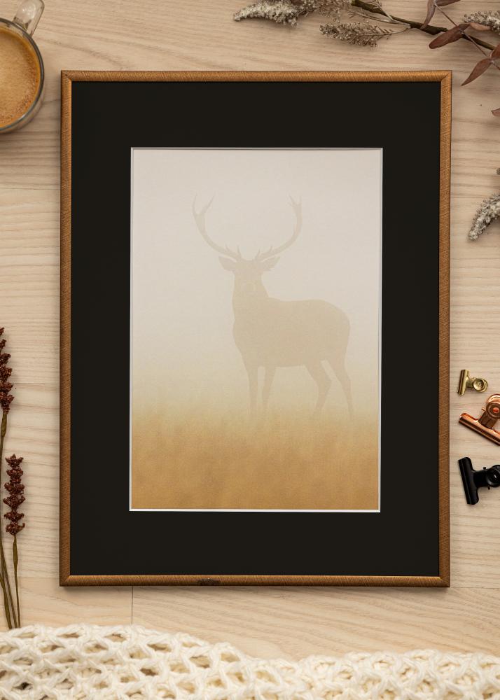 Raam New Lifestyle pronks 50x70 cm - paspartuu muster 33x56 cm