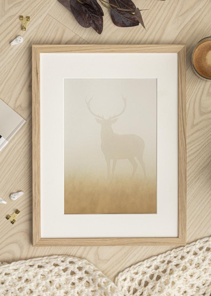 Raam Grimsåker tamm 35x50 cm - paspartuu valge 30x35 cm