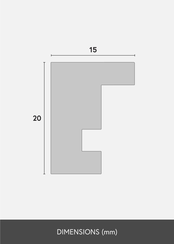 Raam Ares Akruulklaas tiigipuu 20x30 cm