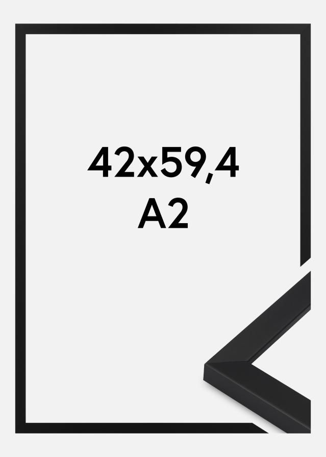 Raam Oban Akrüülklaas Must 42x59.4 cm (A2)
