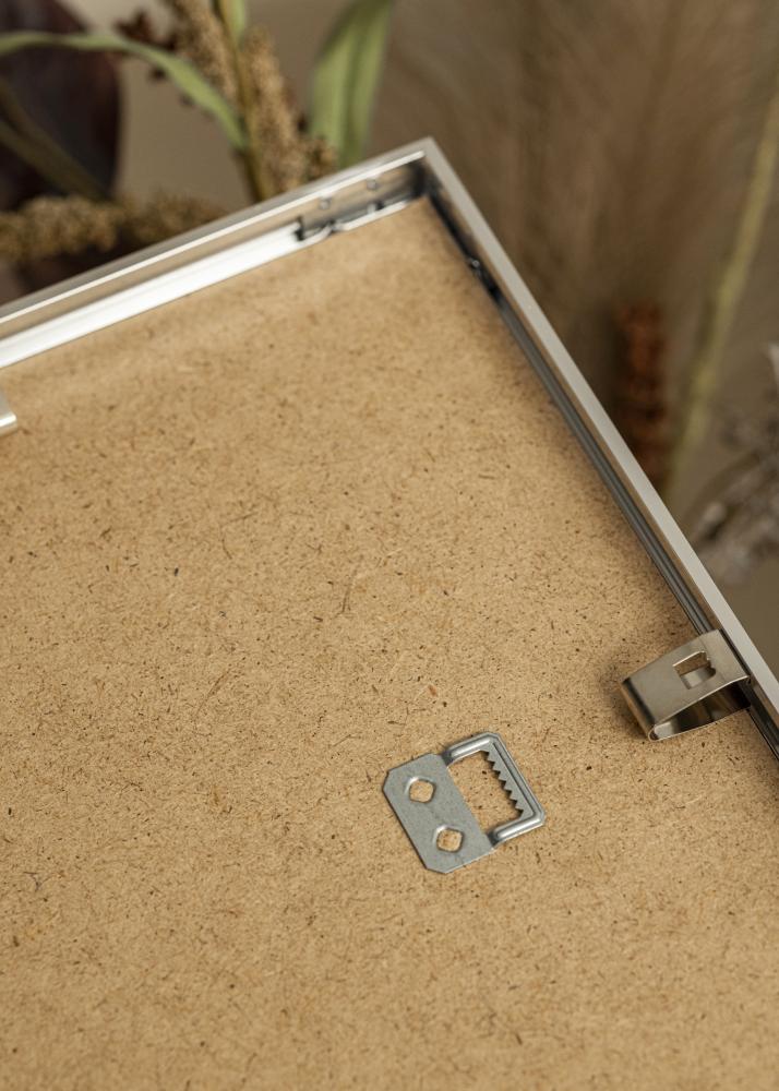 Raam alumiinium tuhm hobedane 30x40 cm - paspartuu valge 20x30 cm