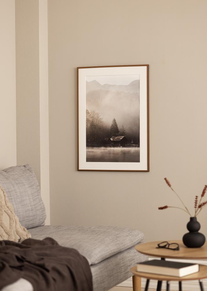 Raam New Lifestyle pronks 50x70 cm - paspartuu valge 40x60 cm