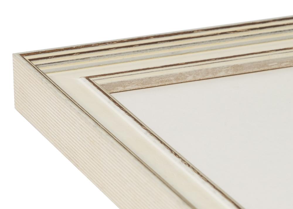 Peegel Shabby Chic valge - Enda valitud moodud