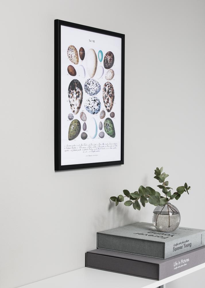 Raam Slim matt matt klaas muster 9x12 cm