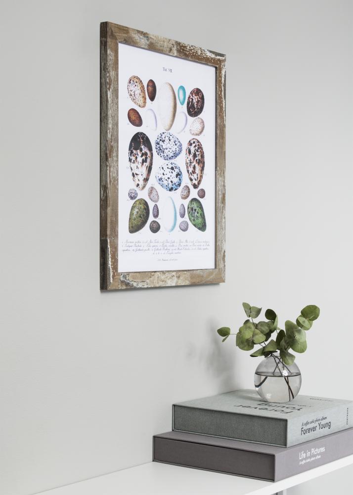 Raam suureparane puitpruun 10x15 cm