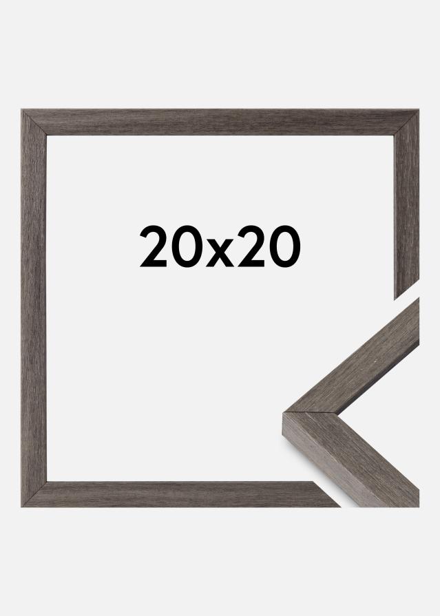 Raam Ares Akruulklaas Grey Oak 20x20 cm