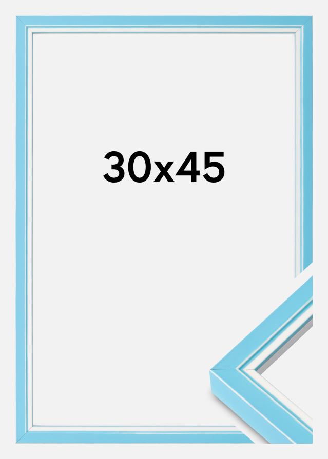 Raam Diana Akruulklaas helesinine 30x45 cm