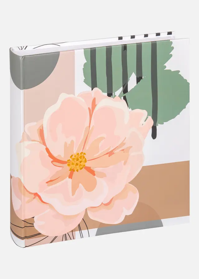 Variety floral Album, roosa, 28x29 cm (60 valget lehekülge / 30 lehte)