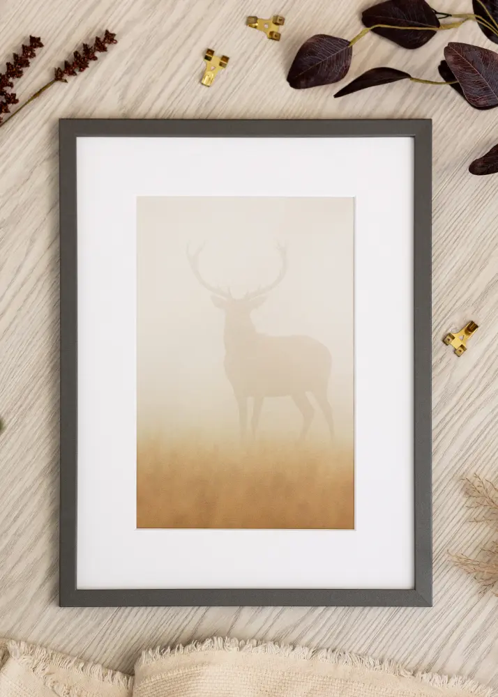 Raam Modern Akruulklaas grafiit 21x29,7 cm (A4)