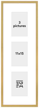 Edsbyn kollaazraam VIII kuldne - 3 pildid (11x15 cm)