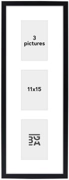 Edsbyn kollaazraam V muster - 3 pildid (11x15 cm)
