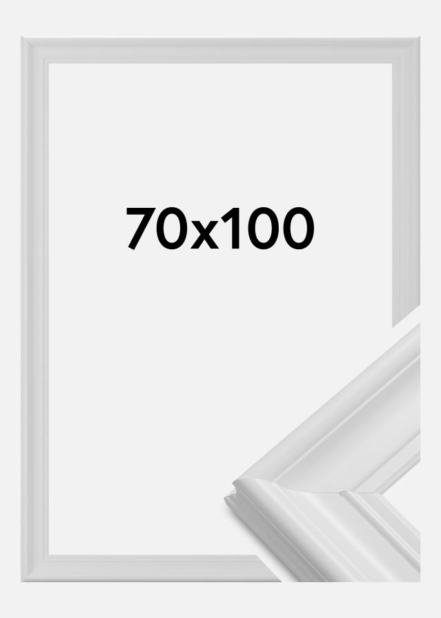 Raam Mora preemium Akruulklaas valge 70x100 cm