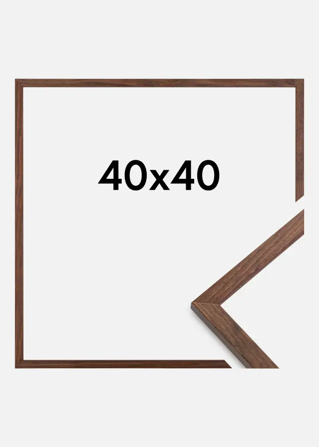 Raam Galant Akruulklaas pahkel 40x40 cm