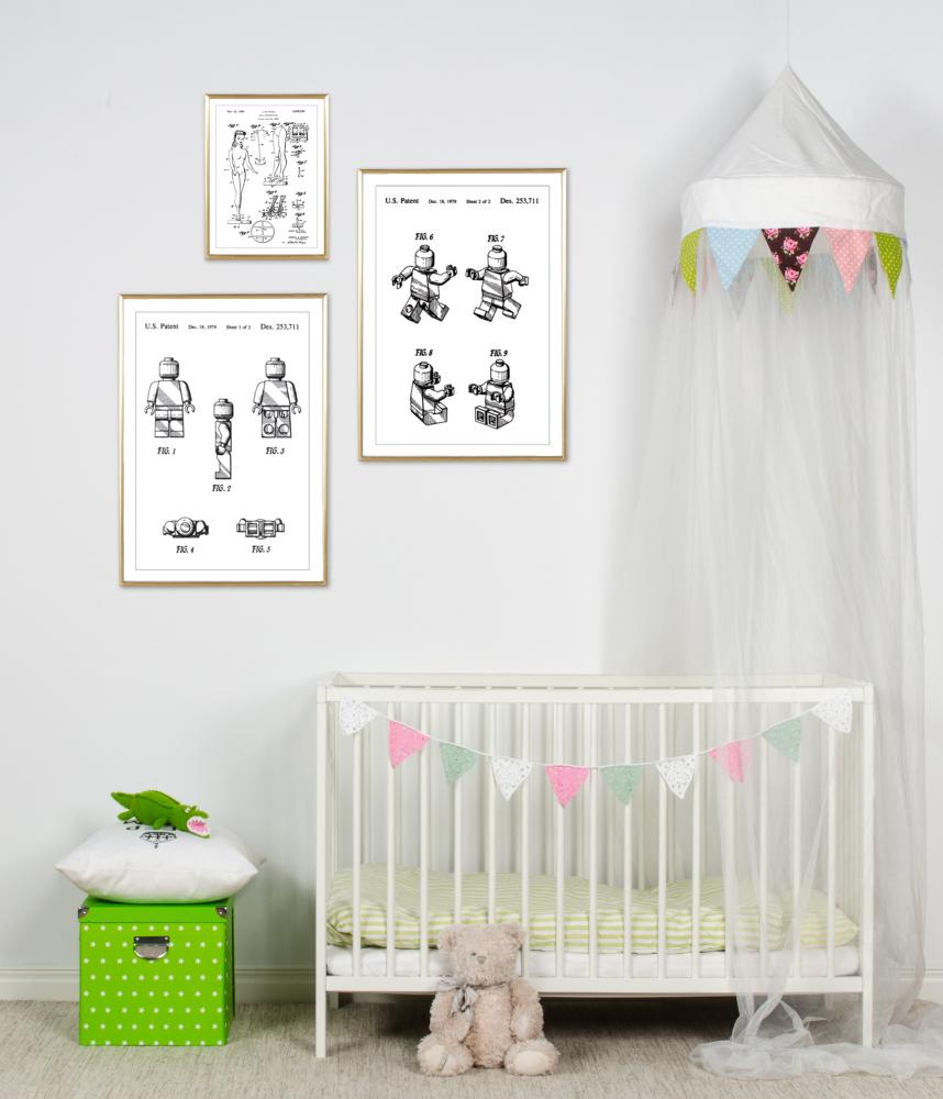 Patenteeritud joonistus - Lego II Plakat