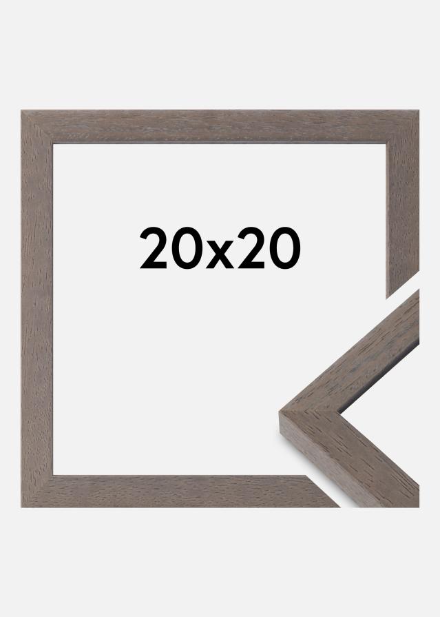 Raam Hermes Akruulklaas hall 20x20 cm