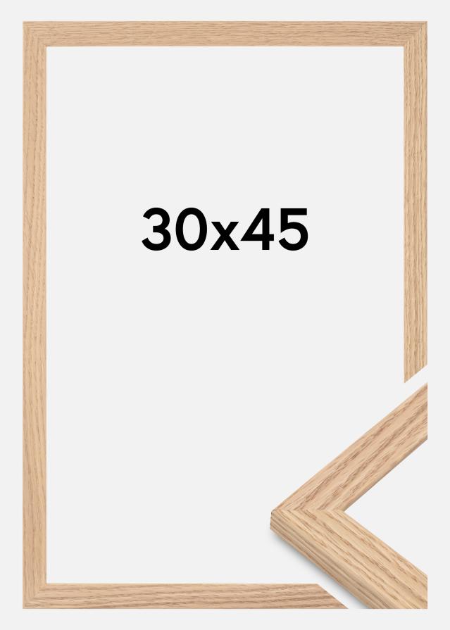 Raam Tidlös Akrüülklaas Massiivne Tamm 30x45 cm