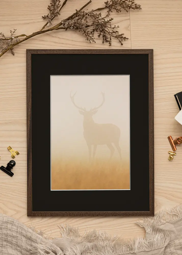Raam Edsbyn pahkel 30x70 cm - paspartuu muster 18x57 cm