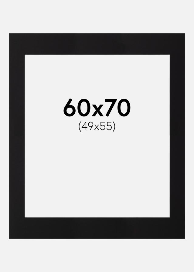 Paspartuu Canson muster Valge äär 60x70 cm (49x55)